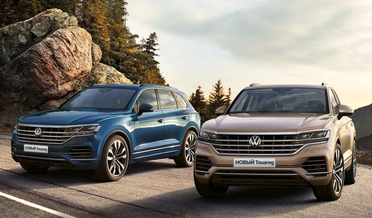 Экстерьер НОВОГО Volkswagen Touareg – современное видение элитных внедорожников